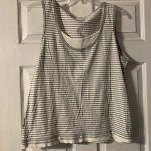 Striped sport tank